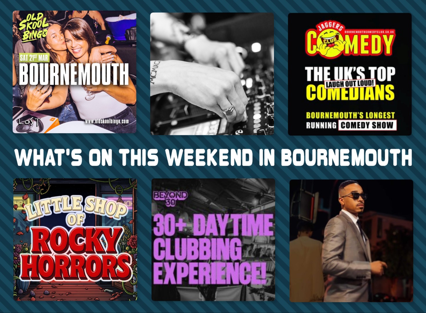 Beats, Bingo, and Big Laughs: What’s On in Bournemouth This Weekend