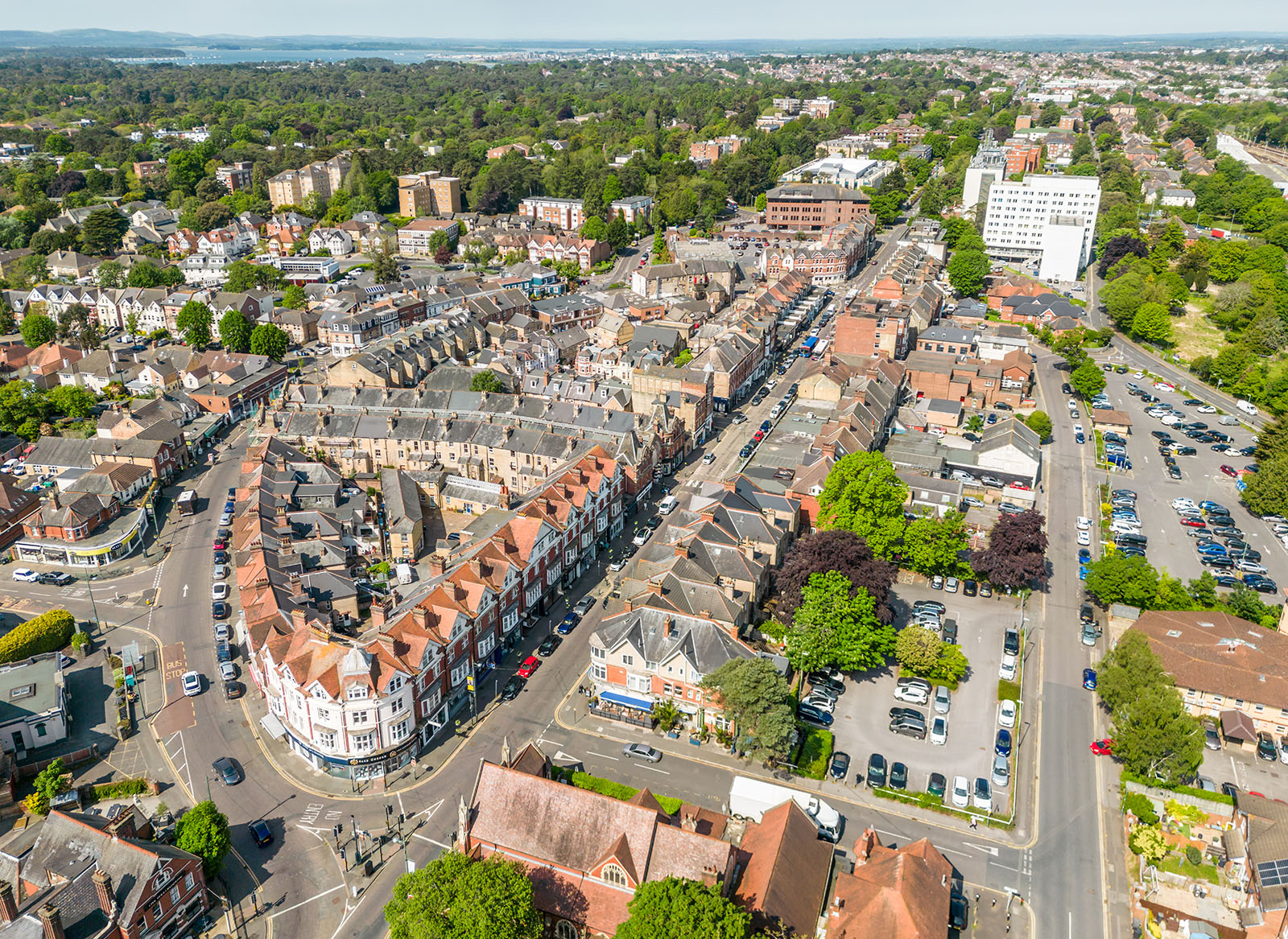Aerial view of Westbournea